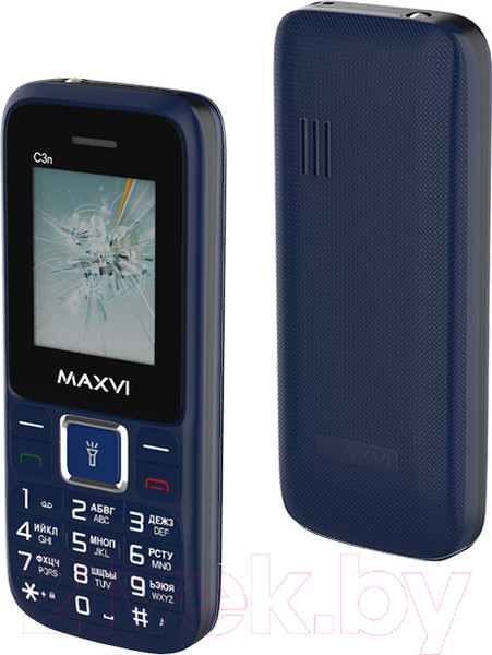 Изображение товара Мобильный телефон Maxvi С 3n (маренго)