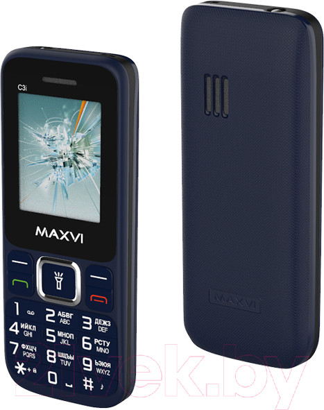 Изображение товара Мобильный телефон Maxvi C 3i (маренго)