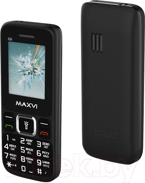 Изображение товара Мобильный телефон Maxvi C 3i (черный)