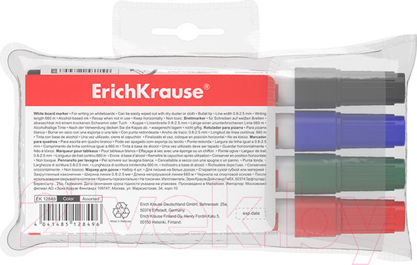 Изображение товара Маркер для доски Erich Krause W-500 / 12849
