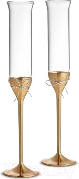 Изображение товара Набор бокалов Wedgwood VW Love Knots Gold / 40015390 (2шт)