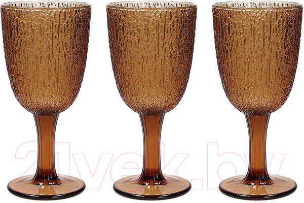 Изображение товара Набор бокалов Tognana Glass Ambra / N3585J80AMB (3шт, коричневый)