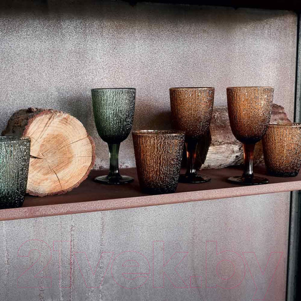 Изображение товара Набор бокалов Tognana Glass Ambra / N3585J80AMB (3шт, коричневый)