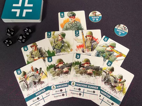 Изображение товара Настольная игра GaGa Неустрашимые. Нормандия / GG206