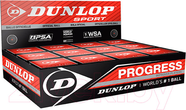 Изображение товара Мяч для сквоша DUNLOP Progress / 627DN700103