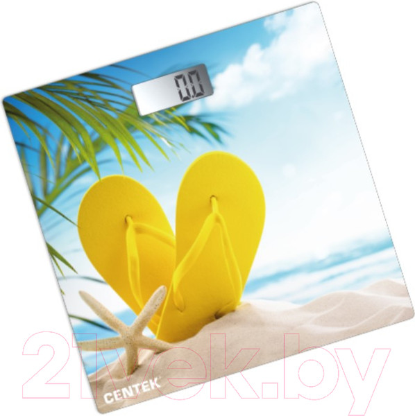 Изображение товара Напольные весы электронные Centek CT-2426  (пляж)