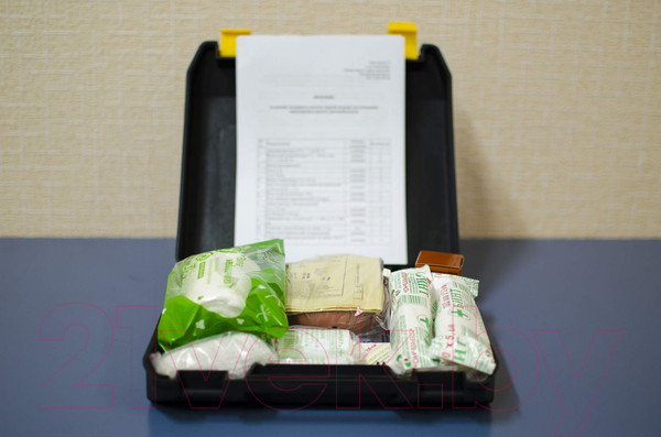 Изображение товара Аптечка автомобильная Лайтфарм В футляре