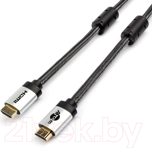 Изображение товара Кабель ATcom AT5264 HDMI (1м, Metal Gold)