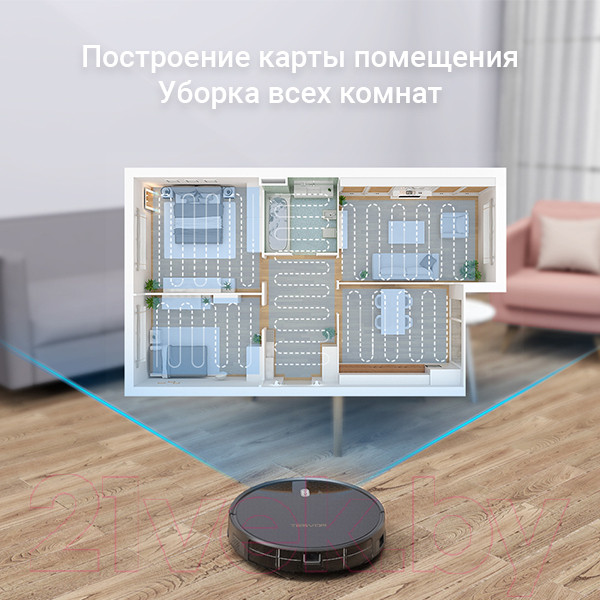 Изображение товара Робот-пылесос Tesvor M1 (черный)