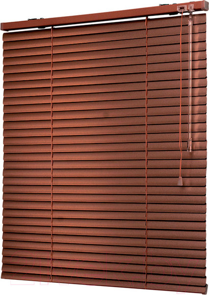 Изображение товара Жалюзи горизонтальные АС МАРТ 17 130x160 (темно-коричневый)