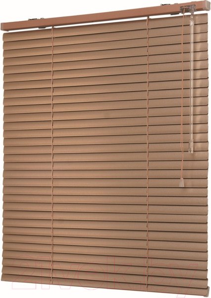 Изображение товара Жалюзи горизонтальные АС МАРТ 10 85x160 (коричневый)