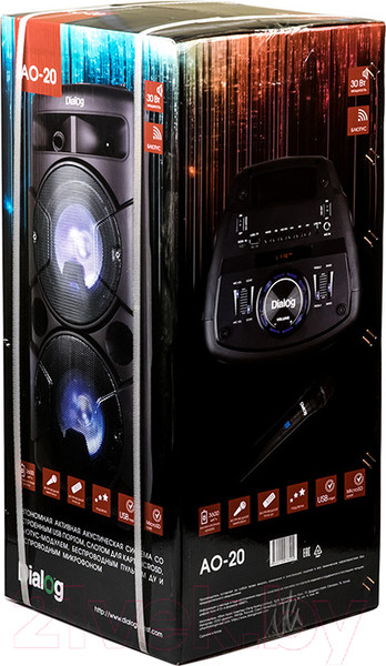 Изображение товара Портативная колонка Dialog Oscar AO-20