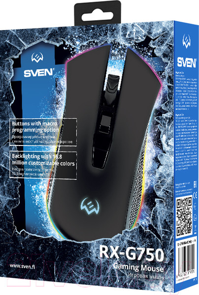 Изображение товара Мышь Sven RX-G750 (черный)