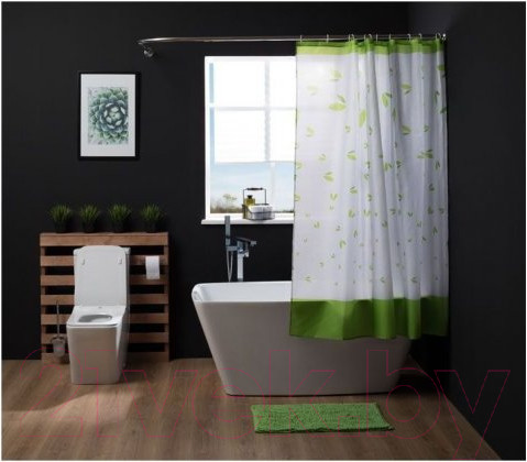 Изображение товара Шторка-занавеска для ванны Aquanet Листопад SC7086A / 202326
