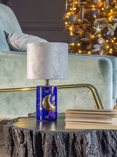 Изображение товара Прикроватная лампа Лючия Южная ночь 459 (синий/серый)