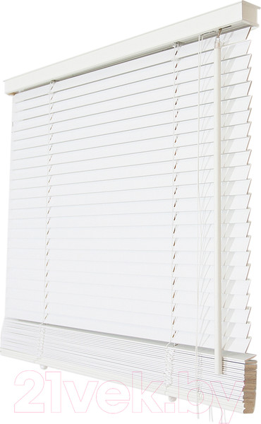 Изображение товара Жалюзи горизонтальные АС МАРТ 25-52 100x150 (белый)