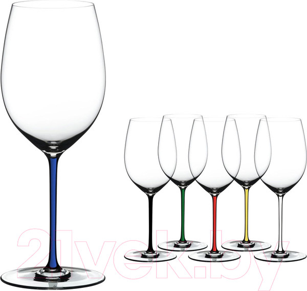 Изображение товара Бокал Riedel Fatto a Mano Cabernet/Merlot / 4900/0D (синий)