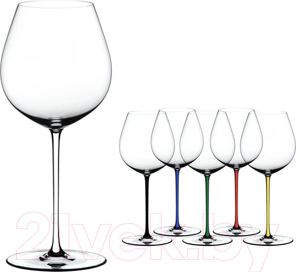 Изображение товара Бокал Riedel Fatto a Mano Old World Pinot Noir / 4900/07W (белый)