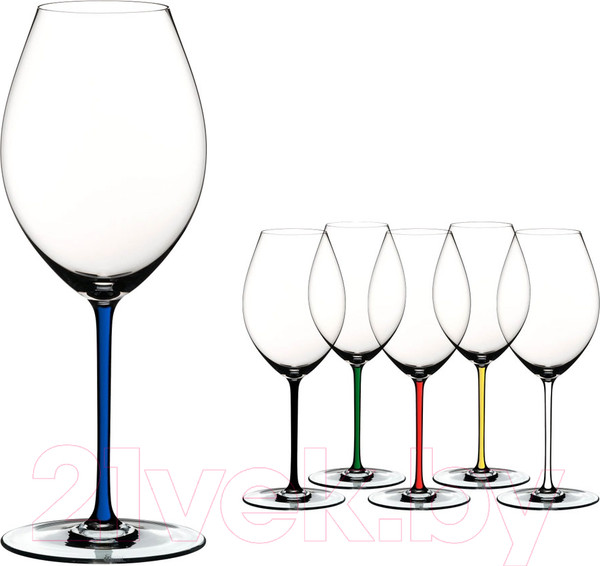 Изображение товара Бокал Riedel Fatto a Mano Old World Syrah / 4900/41D (синий)