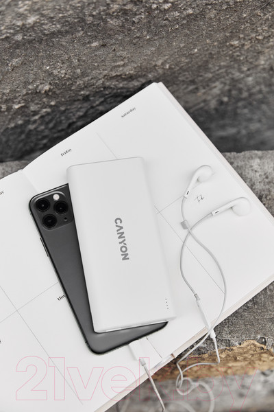 Изображение товара Портативное зарядное устройство Canyon PB-106 / CNE-CPB1006W