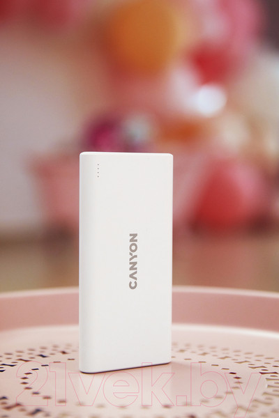 Изображение товара Портативное зарядное устройство Canyon PB-106 / CNE-CPB1006W