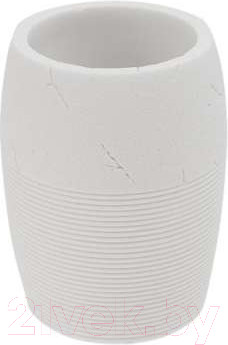 Изображение товара Стакан для зубной щетки и пасты Perfecto Linea 35-105033 (белый)