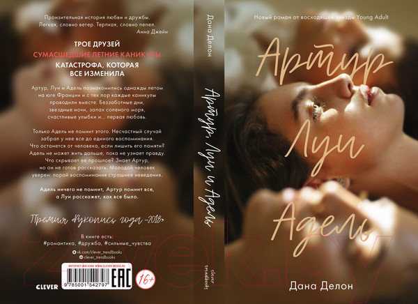 Изображение товара Книга CLEVER Артур, Луи и Адель (Делон Д.)