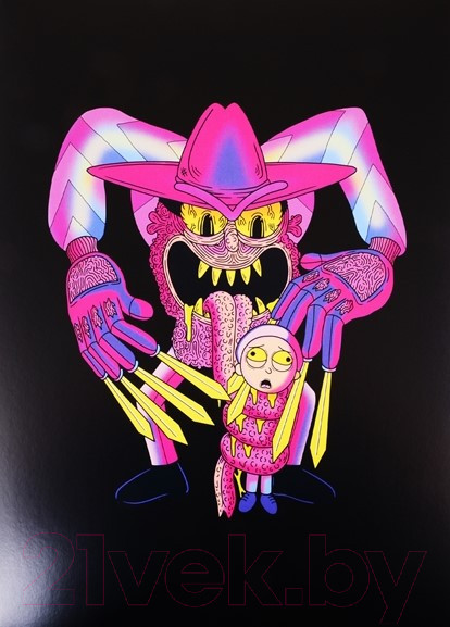 Изображение товара Постер-бук Эксмо Рик и Морти