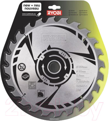 Изображение товара Пильный диск Ryobi SB254T24A1 (5132002621)