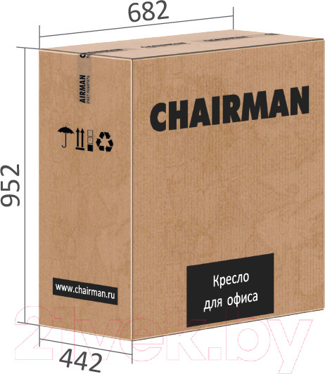 Изображение товара Кресло офисное Chairman 505 (экопремиум черный)