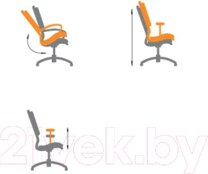 Изображение товара Кресло офисное Chairman 555 LT (TW черный)