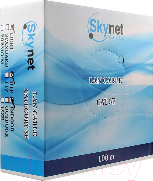 Изображение товара Кабель SkyNet CSL-UTP-4-CU/100 (100м)