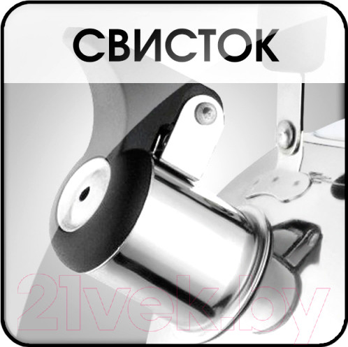 Изображение товара Чайник со свистком Lara LR00-40