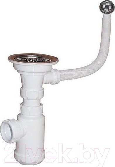 Изображение товара Мойка кухонная Berge BR-5801 (белый)