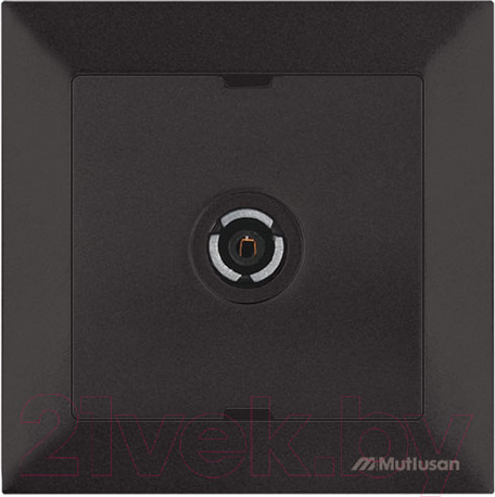 Изображение товара Розетка Mutlusan Daria 2120 170 0184 (черный)