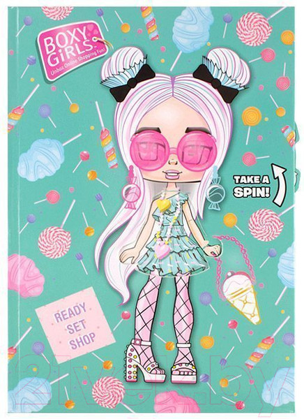 Изображение товара Записная книжка Darvish Boxy Girls / DV-12971 