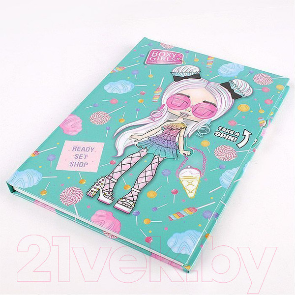 Изображение товара Записная книжка Darvish Boxy Girls / DV-12971 