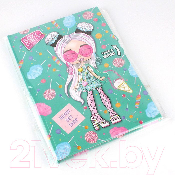Изображение товара Записная книжка Darvish Boxy Girls / DV-12971 