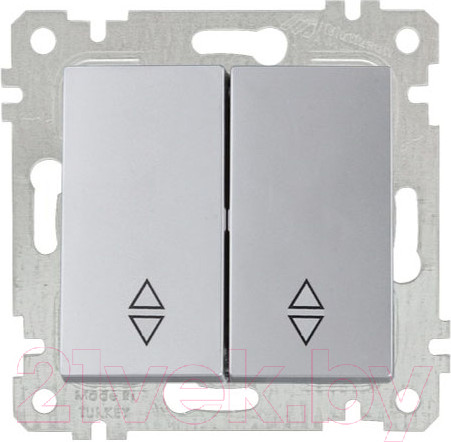 Изображение товара Выключатель Mutlusan Rita 2200 404 0182 (серебристый)