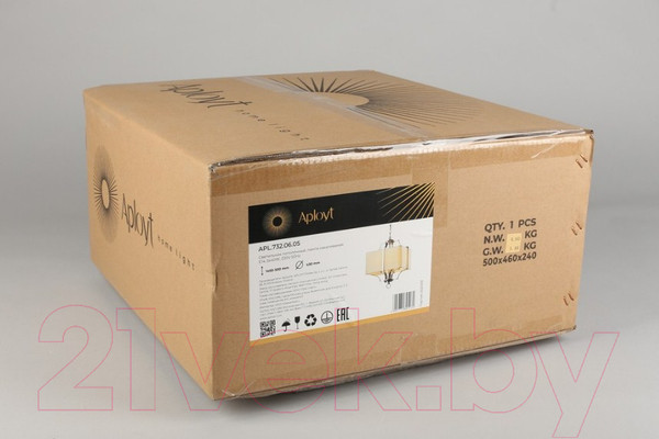 Изображение товара Люстра Aployt Romilda APL.732.06.05