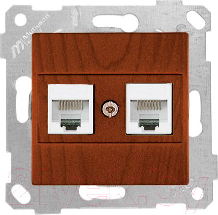 Изображение товара Розетка Mutlusan Rita 2200 138 0156 (вишневый)