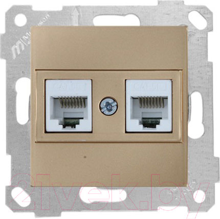 Изображение товара Розетка Mutlusan Rita 2200 138 0180 (золотой)