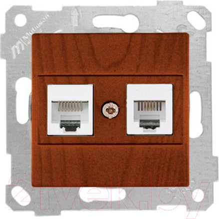 Изображение товара Розетка Mutlusan Rita 2200 139 0156 (вишневый)