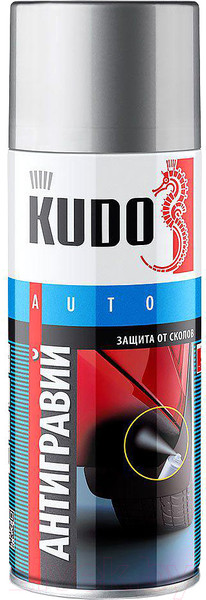 Изображение товара Антигравий Kudo Серый (520мл)