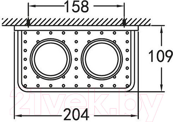 Изображение товара Набор стаканов для зубной щетки и пасты Cezares Maxima CZR-F-8920A