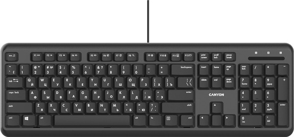 Изображение товара Клавиатура Canyon CNS-HKB02-RU (черный)