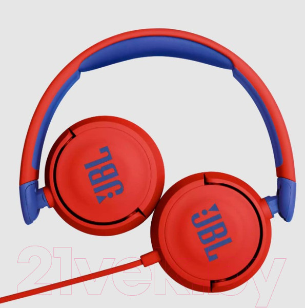 Изображение товара Наушники детские JBL JR310 / JR310RED (красный)