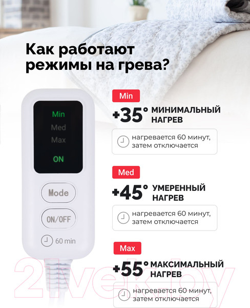 Изображение товара Электрогрелка EcoSapiens Pion S284