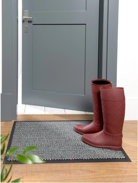 Изображение товара Коврик грязезащитный Велий Сатурн 90x120 (серый)