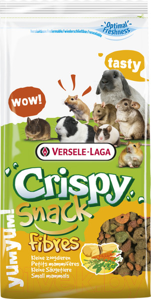 Изображение товара Корм для грызунов Versele-Laga Crispy Snack Fibres / 461059 (15кг)
